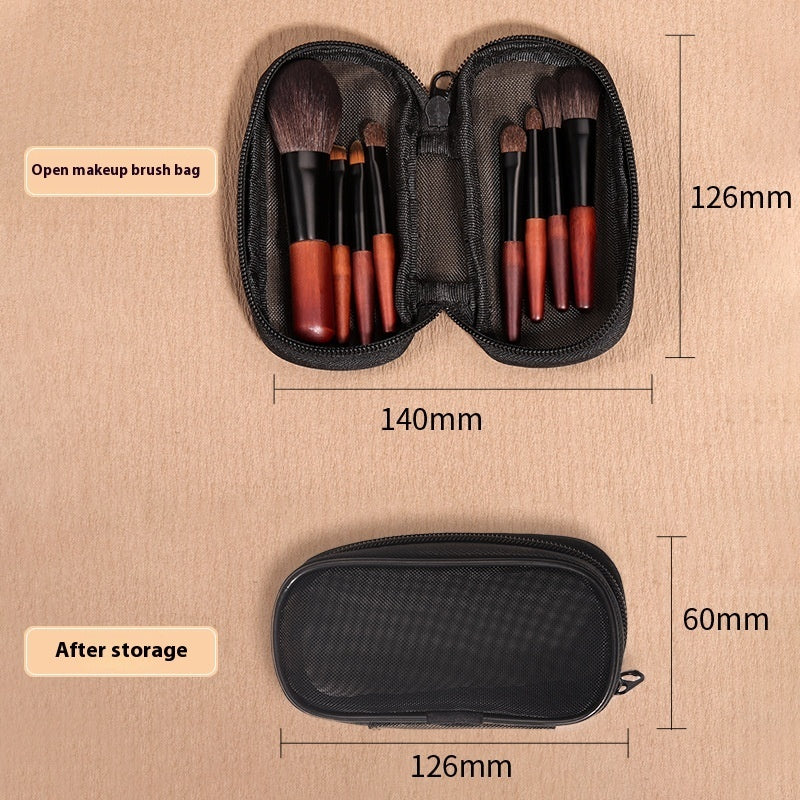 Mini Makeup Brush Suit Portable Travel
