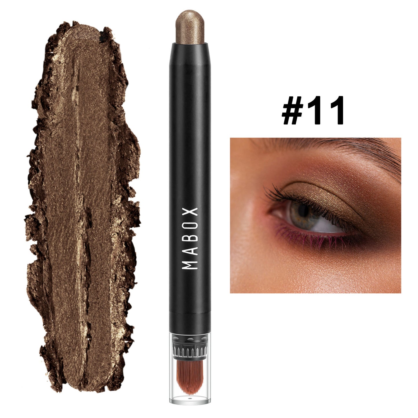 Waterproof Eye Shadow Stick Eye Makeup Color Pearlescent Pen
