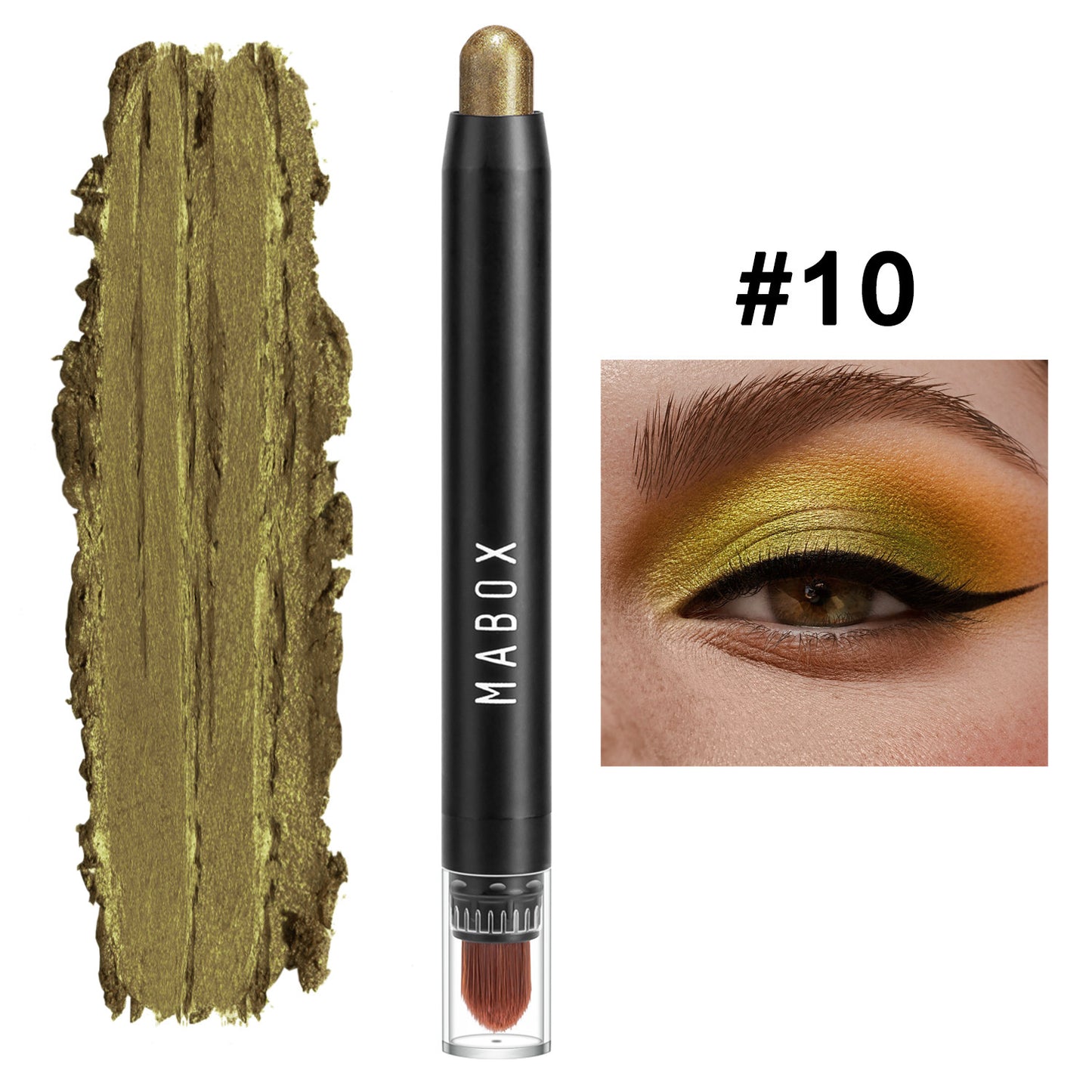 Waterproof Eye Shadow Stick Eye Makeup Color Pearlescent Pen