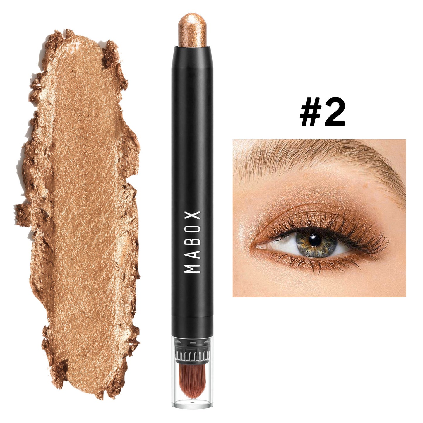 Waterproof Eye Shadow Stick Eye Makeup Color Pearlescent Pen