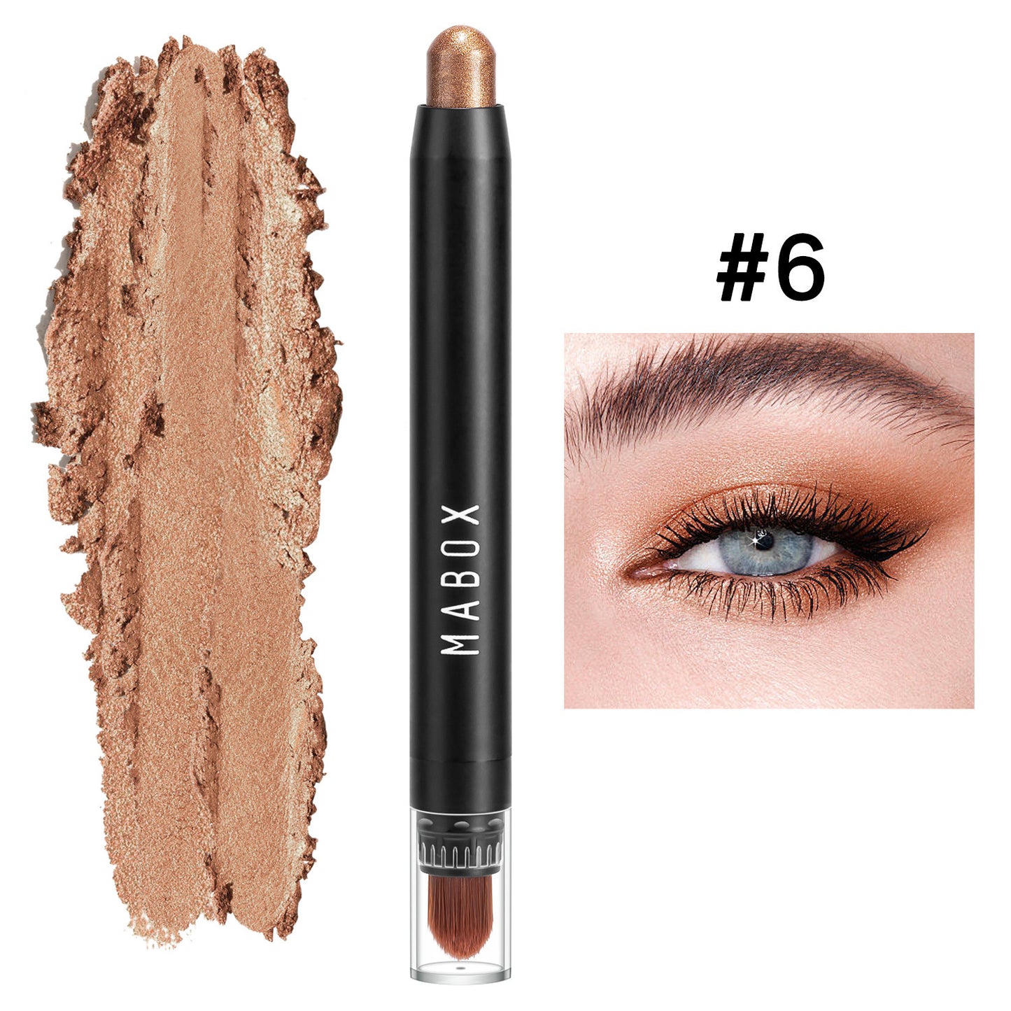 Waterproof Eye Shadow Stick Eye Makeup Color Pearlescent Pen