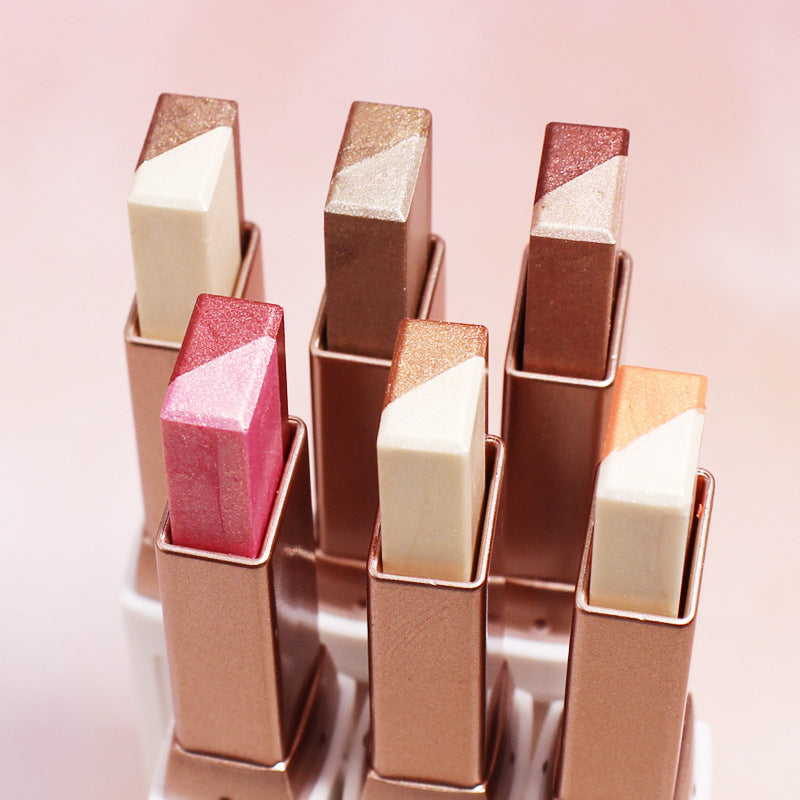 Two-tone Eyeshadow Stick Velvet Gradient Makeup Eye Modification