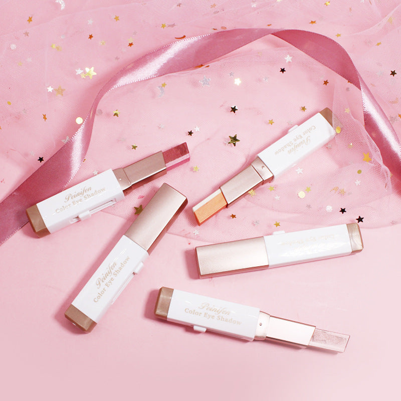 Two-tone Eyeshadow Stick Velvet Gradient Makeup Eye Modification