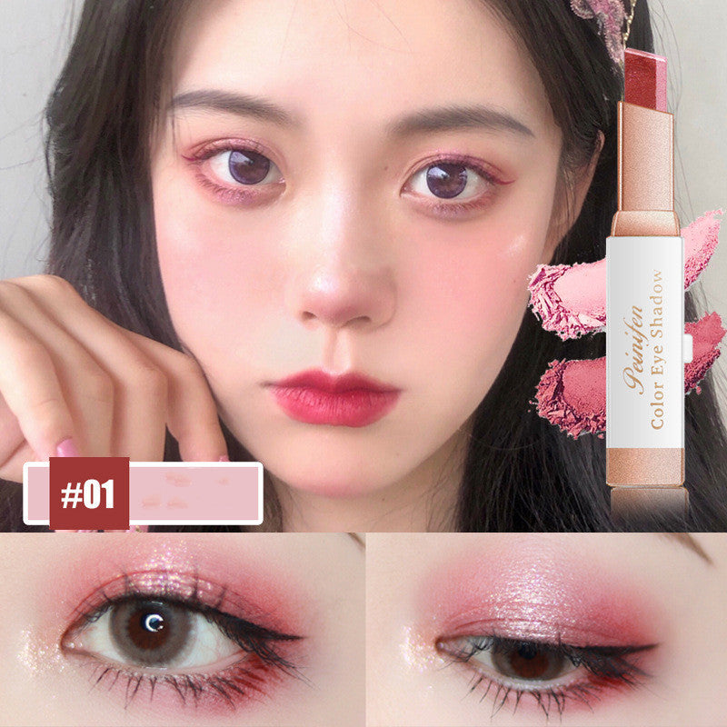 Two-tone Eyeshadow Stick Velvet Gradient Makeup Eye Modification