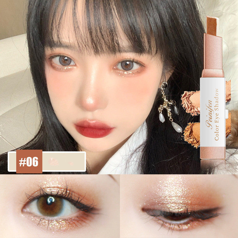 Two-tone Eyeshadow Stick Velvet Gradient Makeup Eye Modification