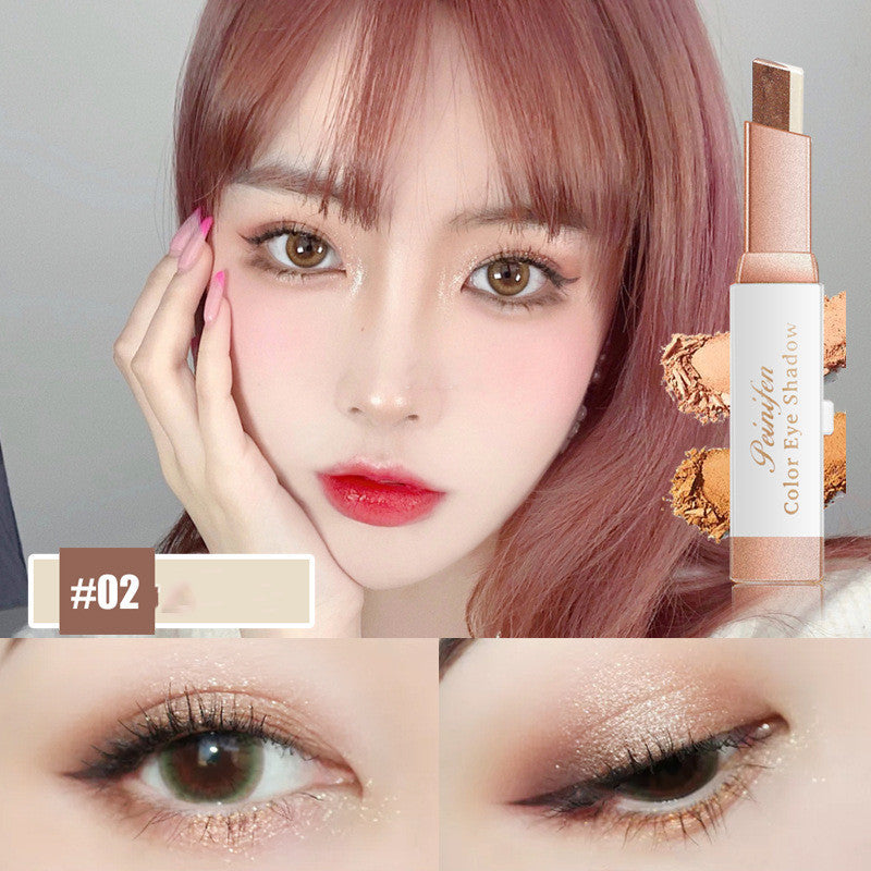 Two-tone Eyeshadow Stick Velvet Gradient Makeup Eye Modification