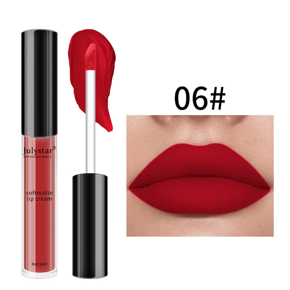 Christmas Makeup Does Not Fade Nonstick Cup Matte Finish Lip Lacquer