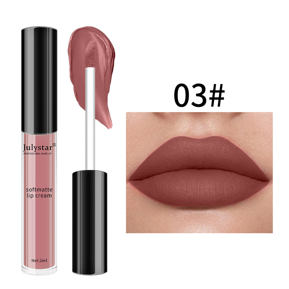 Christmas Makeup Does Not Fade Nonstick Cup Matte Finish Lip Lacquer