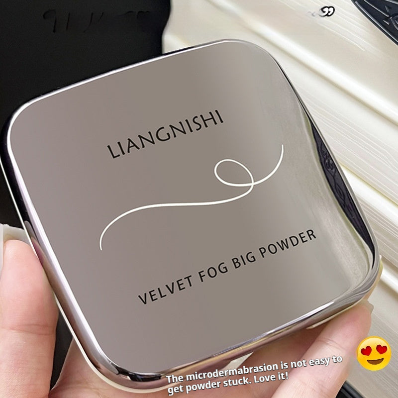 Natural And Clear Dry Makeup Fixed Makeup Non-pull Dry Long-lasting Repair Large Capacity Powder
