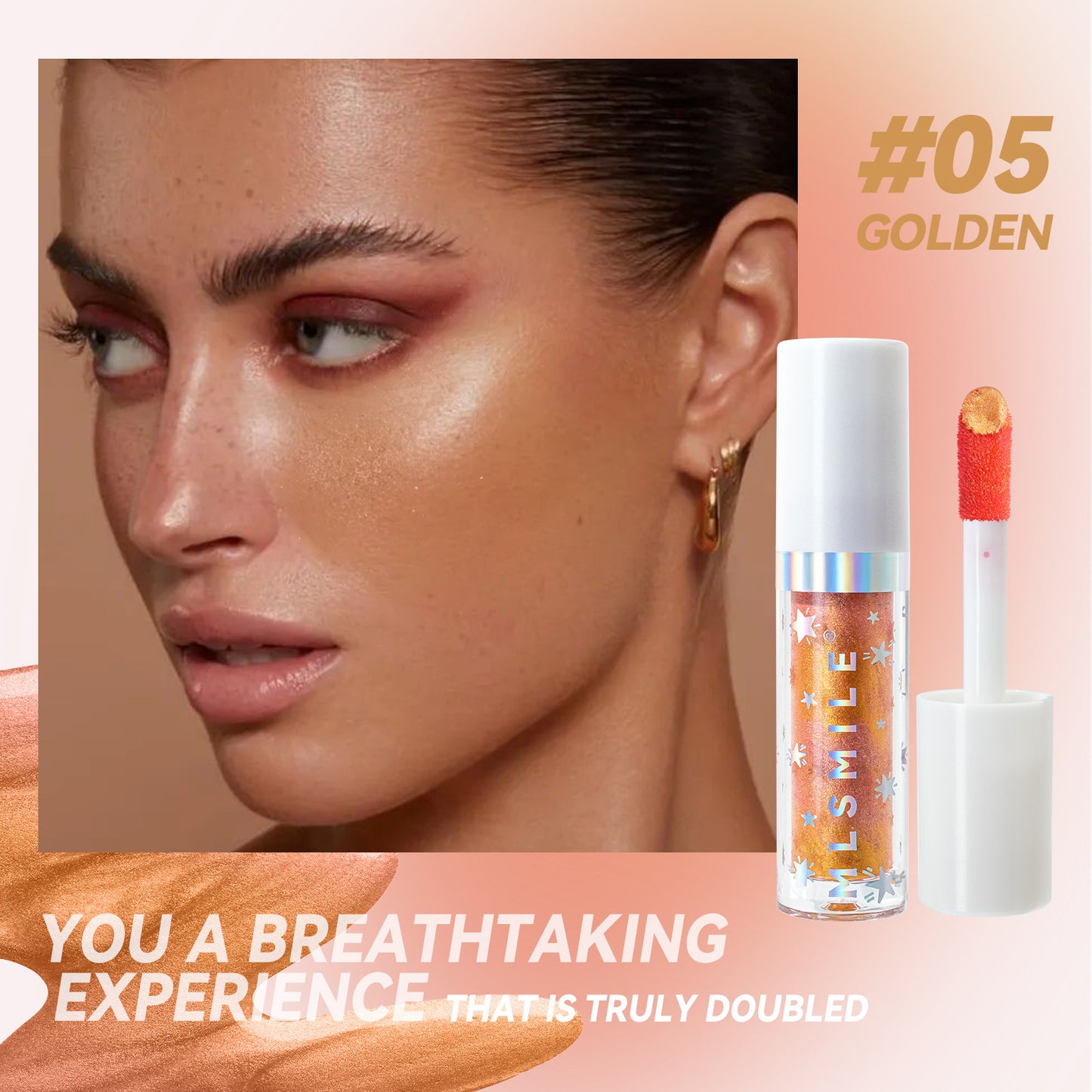 Marble Liquid Blush Brightening Color Rendering Facial Rouge Makeup