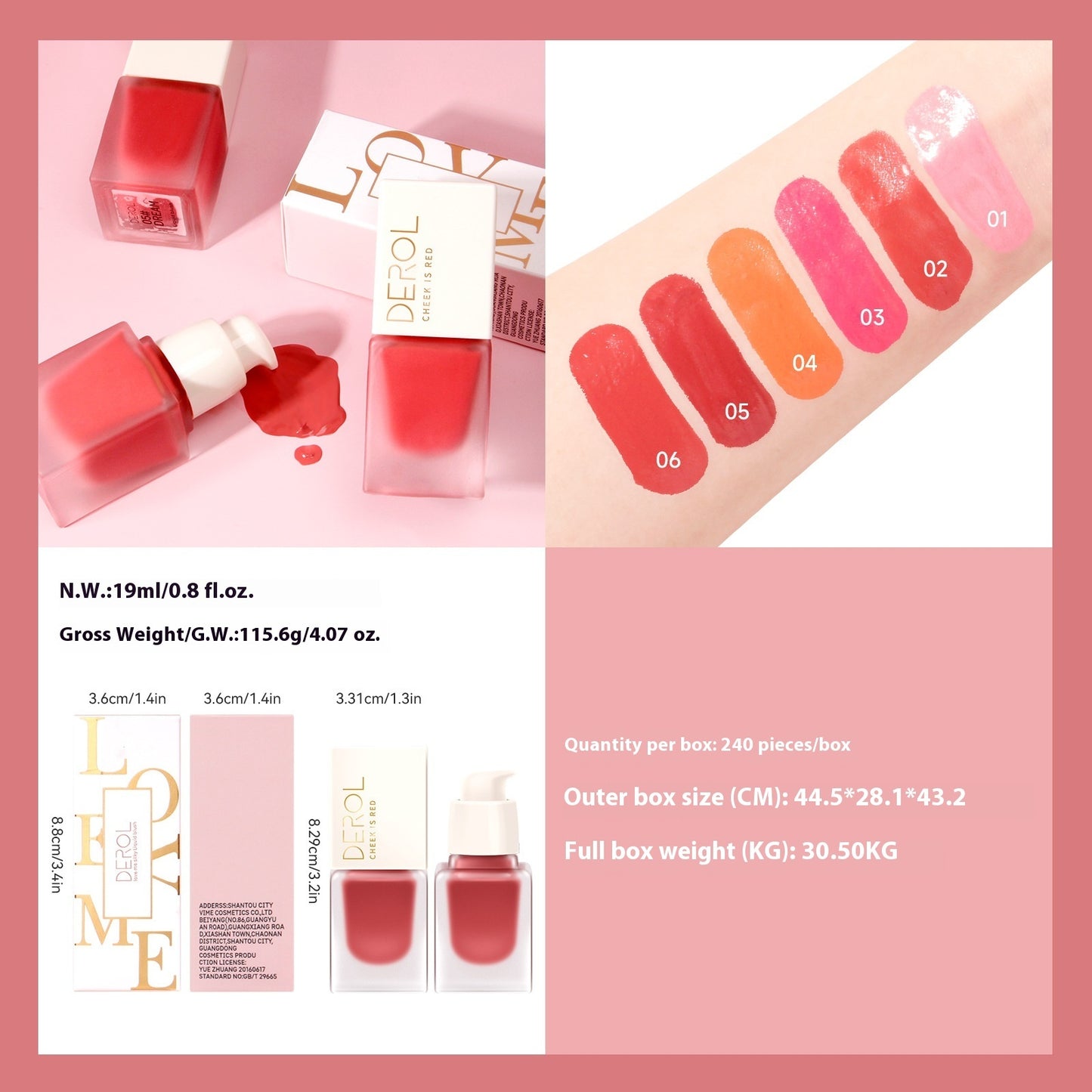Natural Nude Makeup Blush