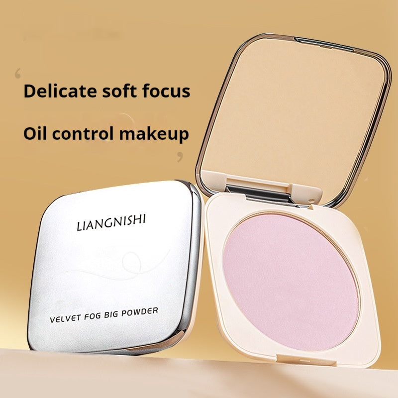 Natural And Clear Dry Makeup Fixed Makeup Non-pull Dry Long-lasting Repair Large Capacity Powder