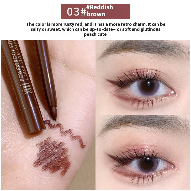 Eyeliner Waterproof And Sweat-proof, Not Easy To Makeup