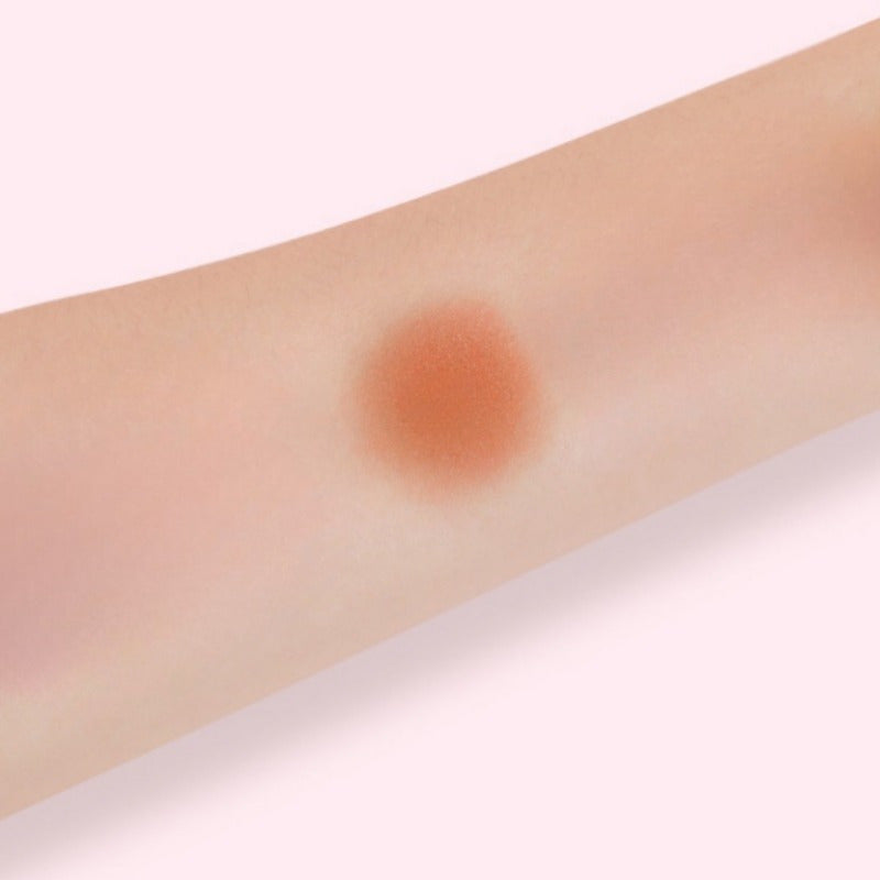 Round Blush Cream For Women's Single-color Nude Makeup