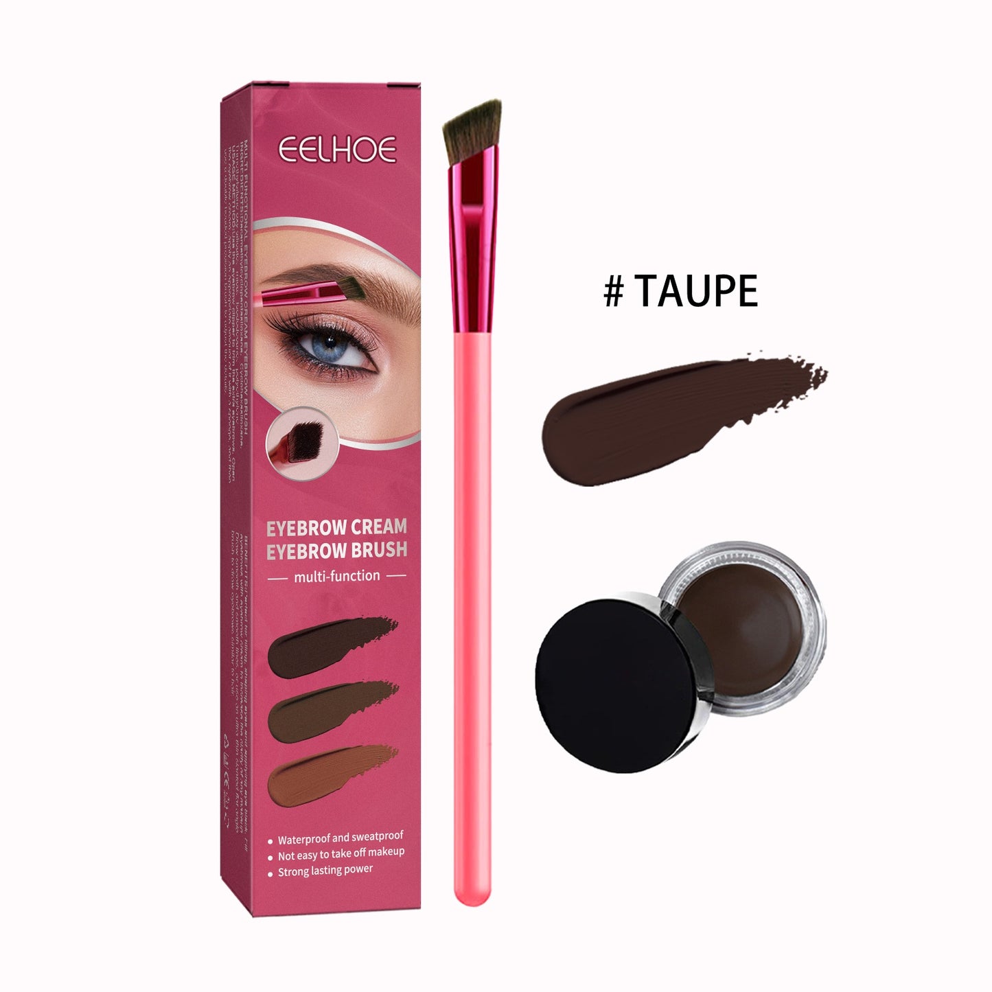 EELHOE Multi-functional Eyebrow Brush Set For Filling