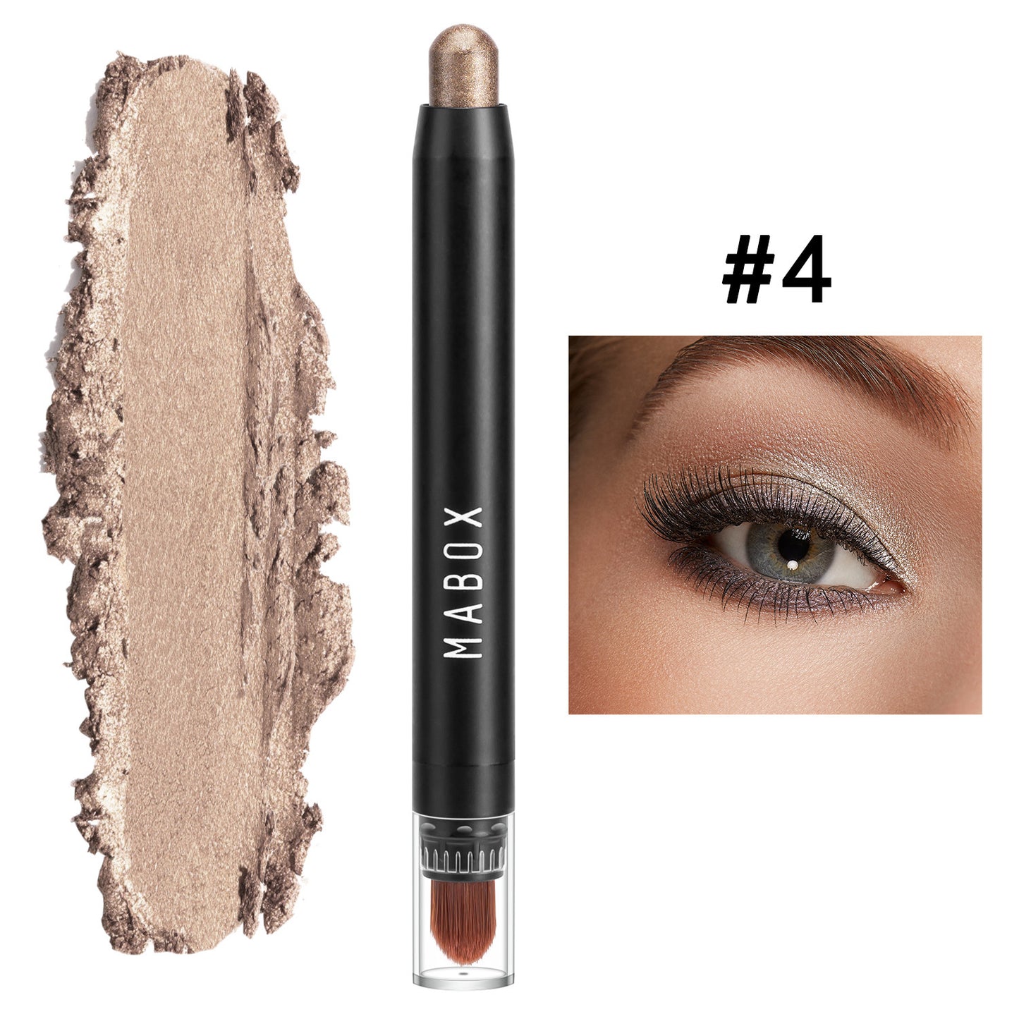 Waterproof Eye Shadow Stick Eye Makeup Color Pearlescent Pen