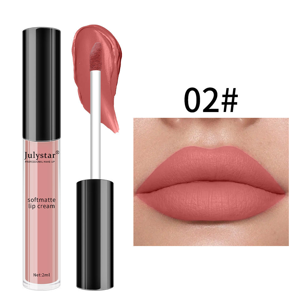 Christmas Makeup Does Not Fade Nonstick Cup Matte Finish Lip Lacquer