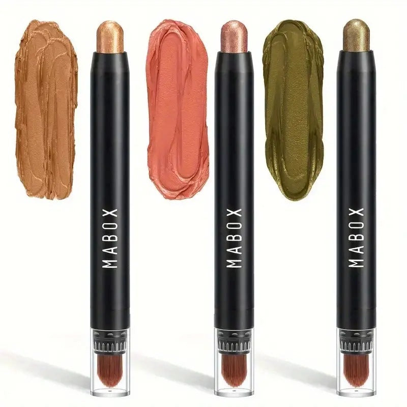 Waterproof Eye Shadow Stick Eye Makeup Color Pearlescent Pen