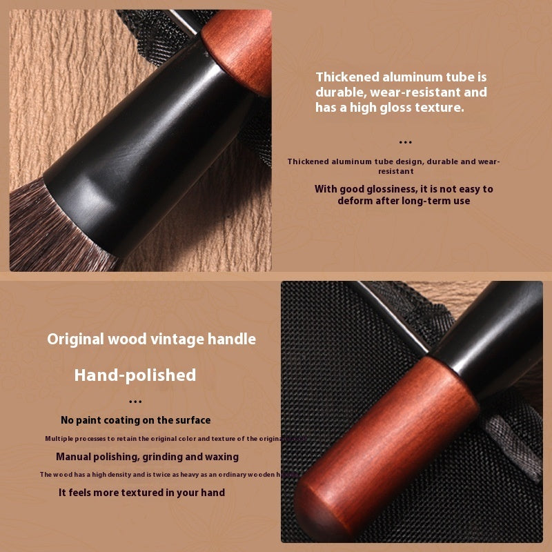 Mini Makeup Brush Suit Portable Travel
