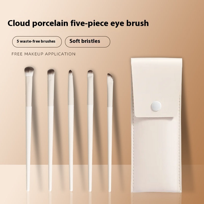 Cloud Porcelain Series Eye Makeup Detail Brush Suit Beauty Tools