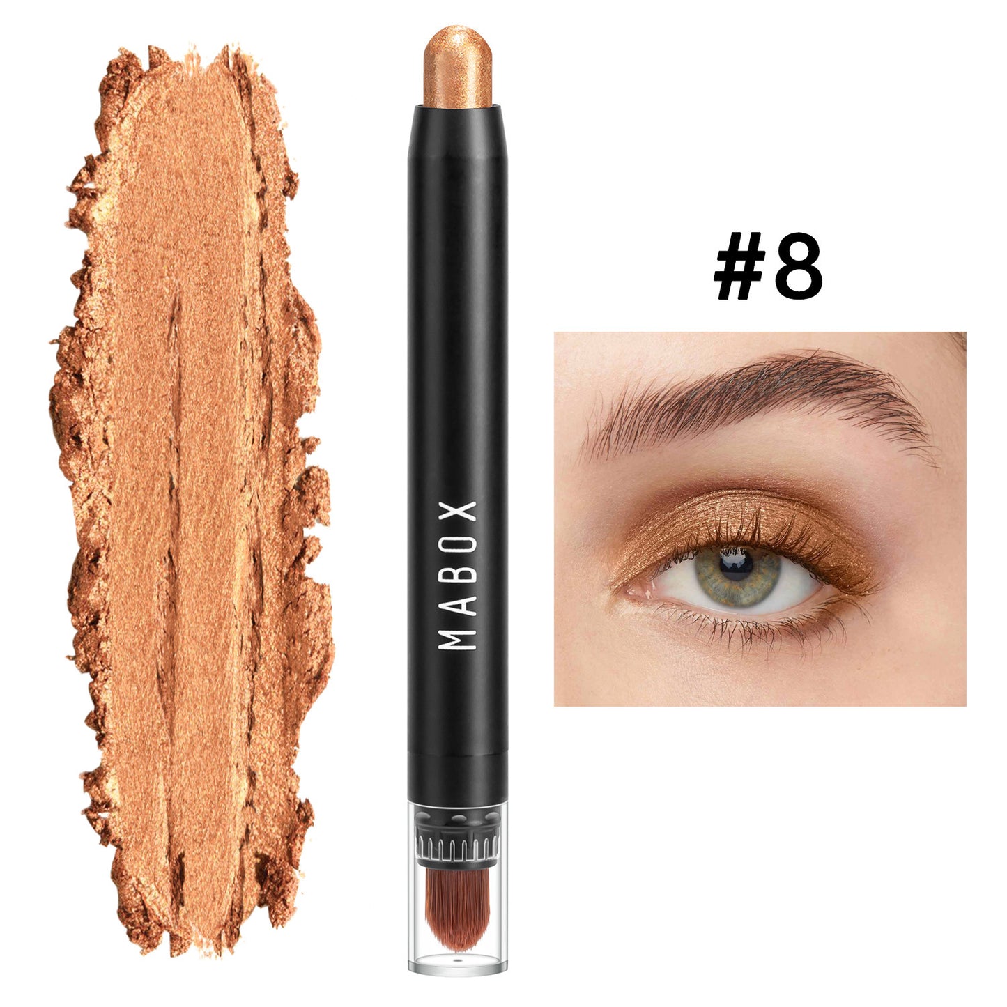 Waterproof Eye Shadow Stick Eye Makeup Color Pearlescent Pen