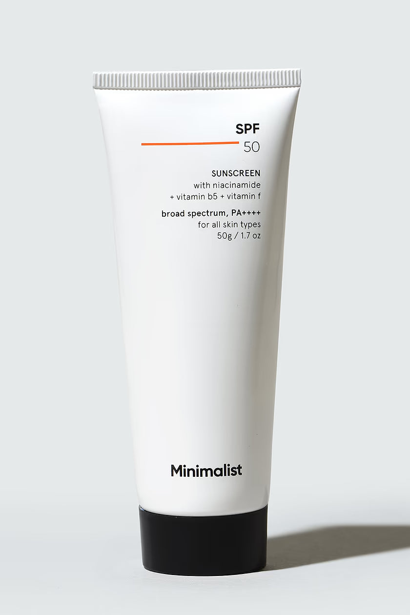 SPF 50 Broad Spectrum Sunscreen (Lightweight & Non-Greasy)