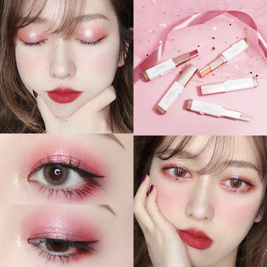Two-tone Eyeshadow Stick Velvet Gradient Makeup Eye Modification