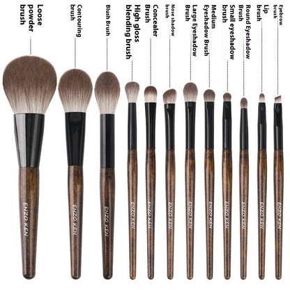 Makeup Brush Suit Full Set Portable Super Soft Special