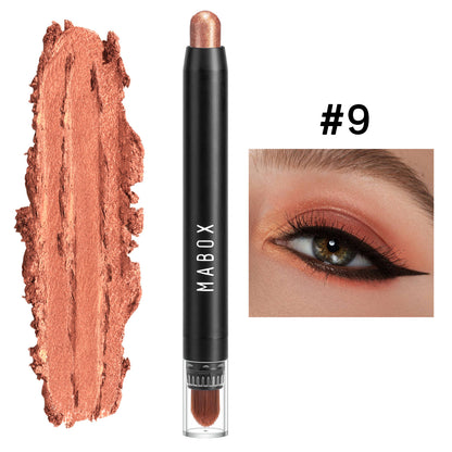 Waterproof Eye Shadow Stick Eye Makeup Color Pearlescent Pen