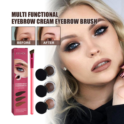 EELHOE Multi-functional Eyebrow Brush Set For Filling