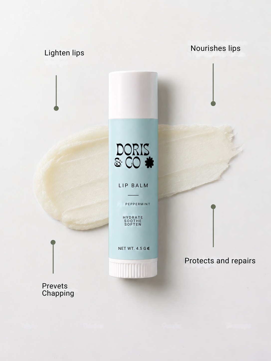Doris & Co. Peppermint Lip Balm