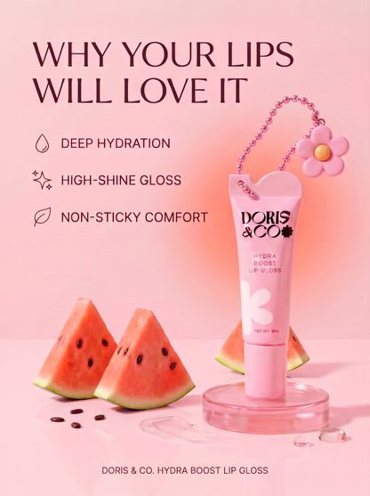 DORIS & CO. HYDRA BOOST LIP GLOSS