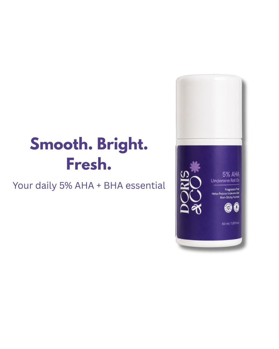 DORIS & CO. 5% AHA BHA Underarm Roll-On