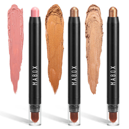 Waterproof Eye Shadow Stick Eye Makeup Color Pearlescent Pen