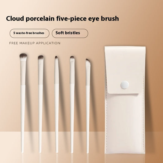 Cloud Porcelain Series Eye Makeup Detail Brush Suit Beauty Tools